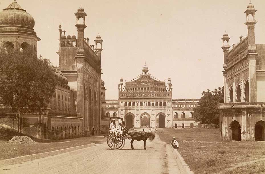 Rumi Darwaza old photo from inside court