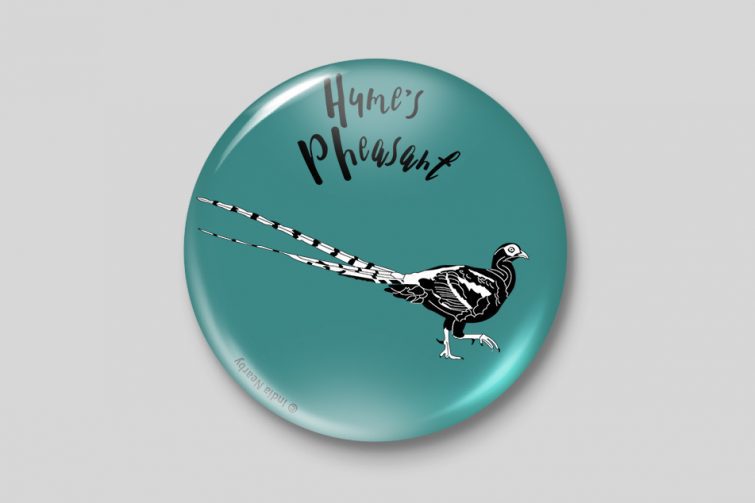 Hume's Pheasant D2 Badge