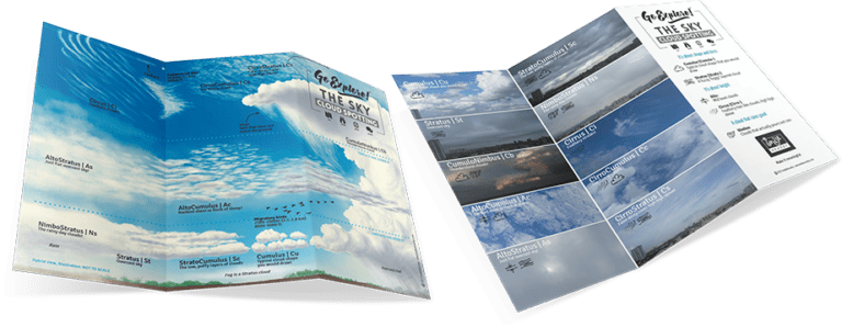 Go Explore The Sky - Cloud Spotting Field Guide