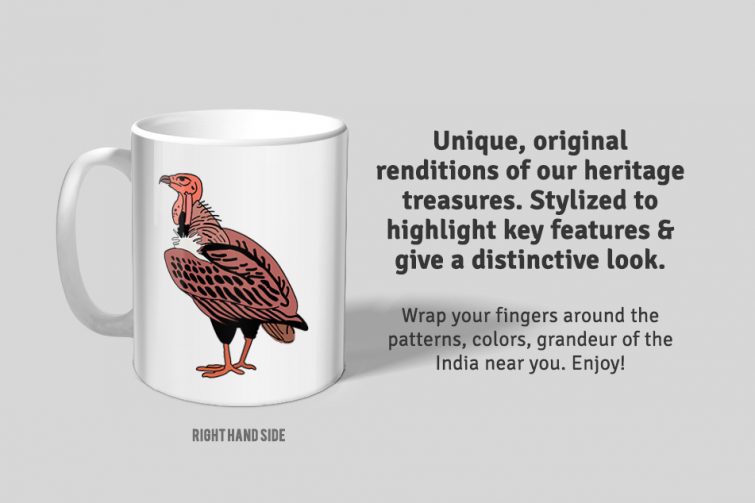 King Vulture D1 Single Mug - Image 3