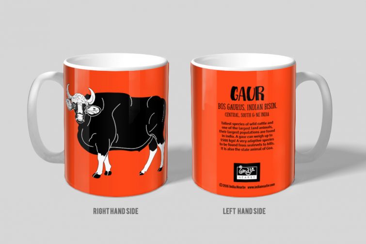 Gaur D2 Single Mug