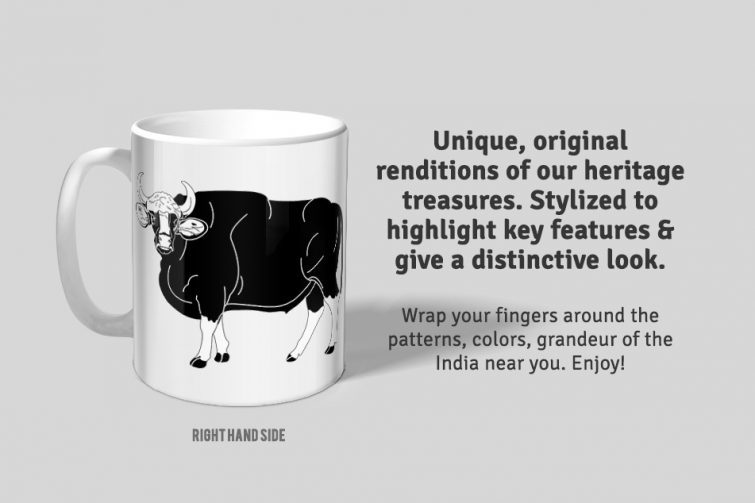 Gaur D2 Single Mug - Image 3