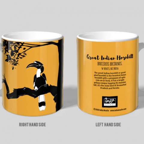 Indian Hornbill D1 Single Mug
