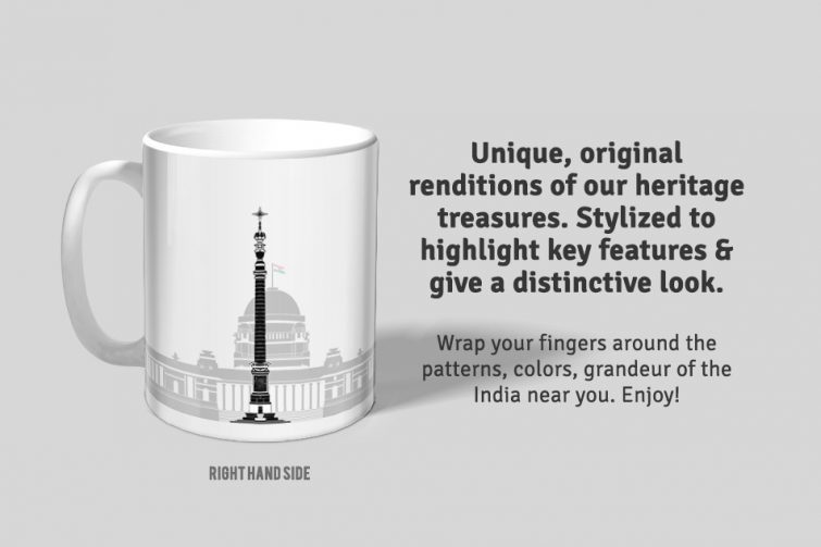 Jaipur Column D1 Single Mug - Image 3