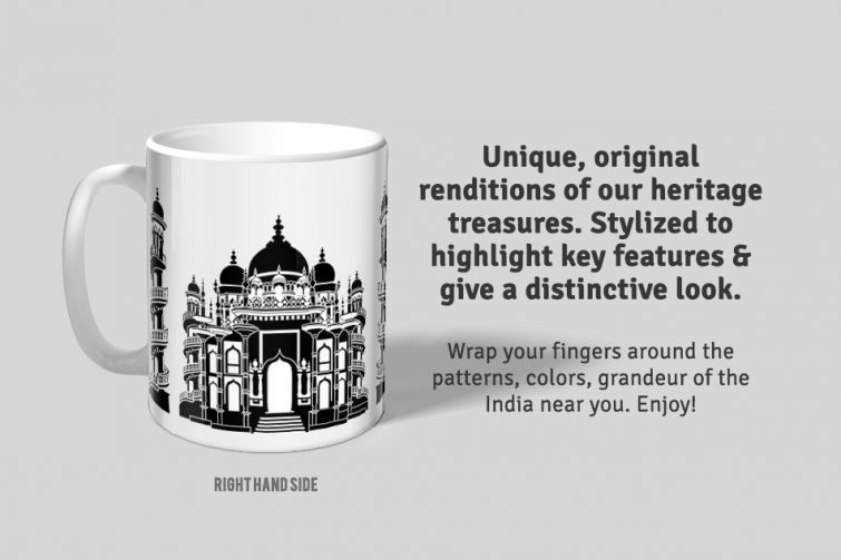 Mohabat Maqbara D1 Single Mug - Image 3