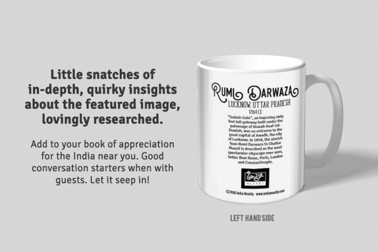 Rumi Darwaza D1 Single Mug - Image 2
