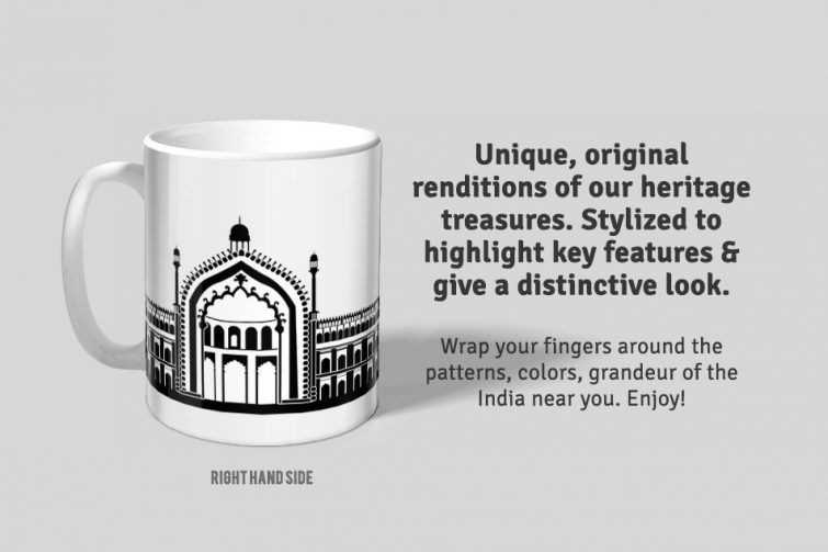 Rumi Darwaza D1 Single Mug - Image 3
