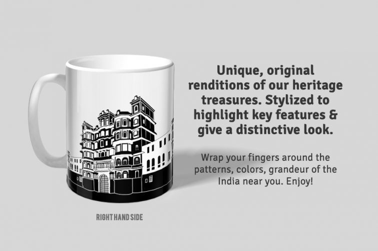 Rajwada D1 Single Mug - Image 3