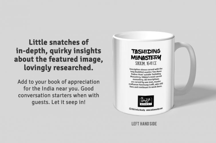 Tashiding Monastery D1 Single Mug - Image 2
