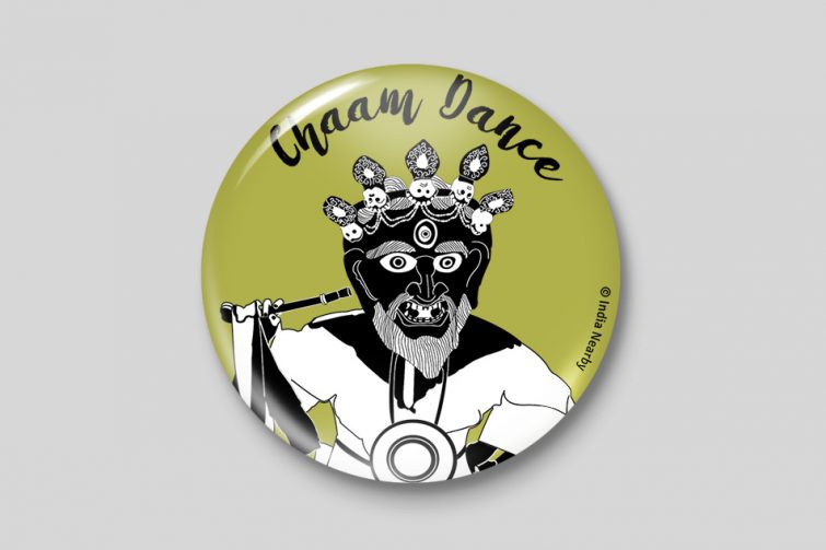 Chham Dance D4 Badge