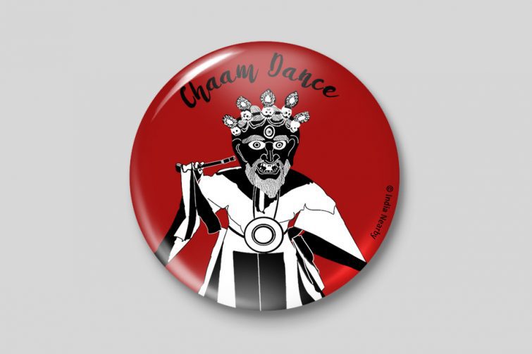 Chham Dance D5 Badge