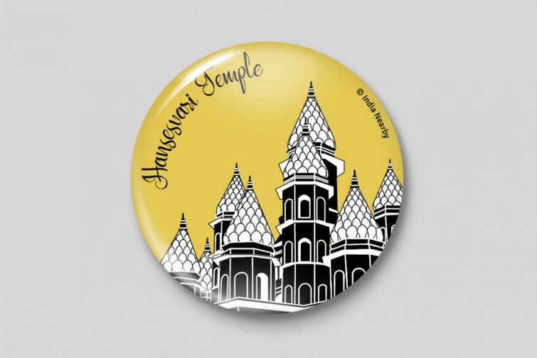 Hanseshwari Temple D2 Badge
