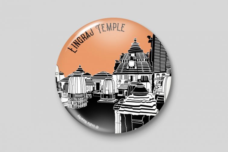 Lingraj Temple D1 Badge