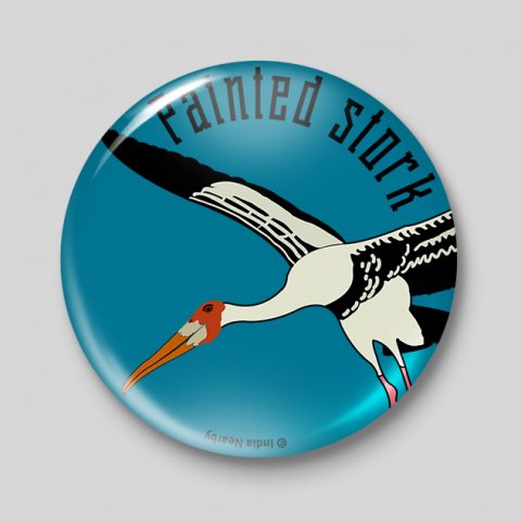 Painted Stork D1 Badge