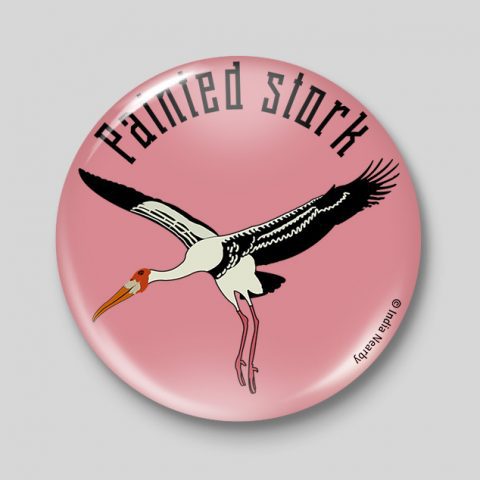 Painted Stork D2 Badge