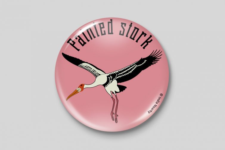Painted Stork D2 Badge