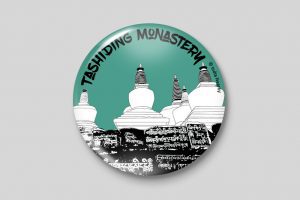 Tashiding Monastery D1 Badge