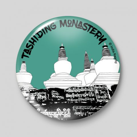 Tashiding Monastery D1 Badge